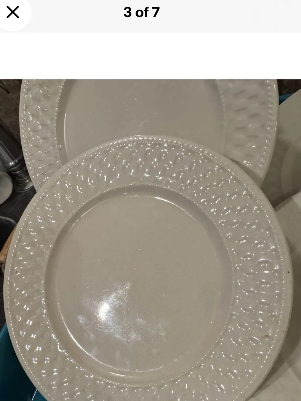 6Pfaltzgraff  Traditions Weave Salad Plate 7 3/4